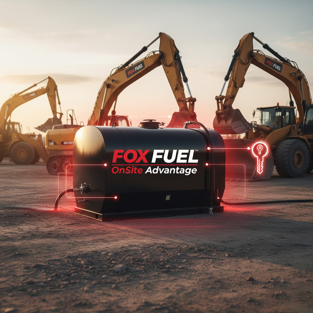 990 gallon tank front view